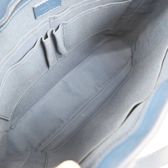 LOUIS VUITTON Tadao PM Hand Tote bag Damier Infini Blue Spain - Picture 10 of 14